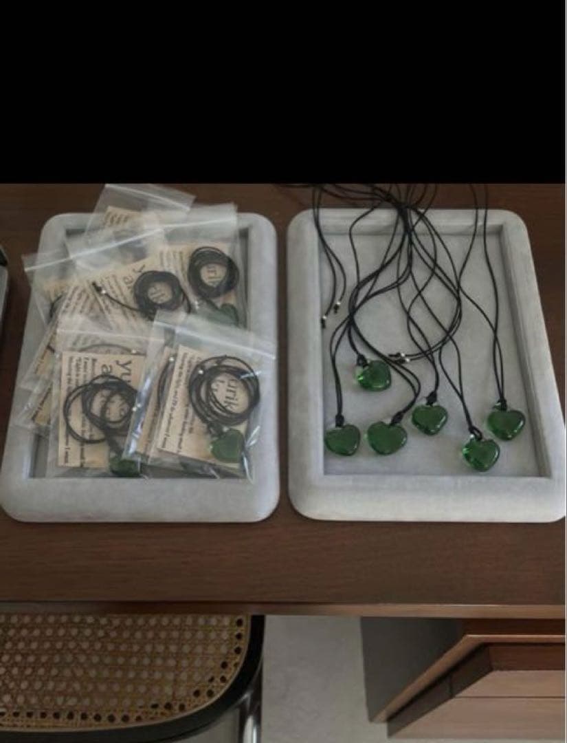 新品未使用 yurika akutsu ハートネックレス