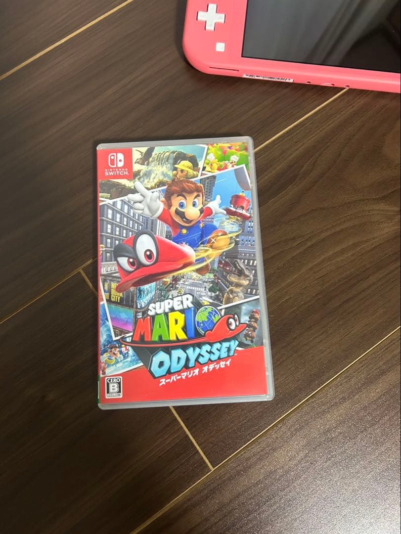 Nintendo Switch Lite コーラル スーパーマリオオデッセイ付き