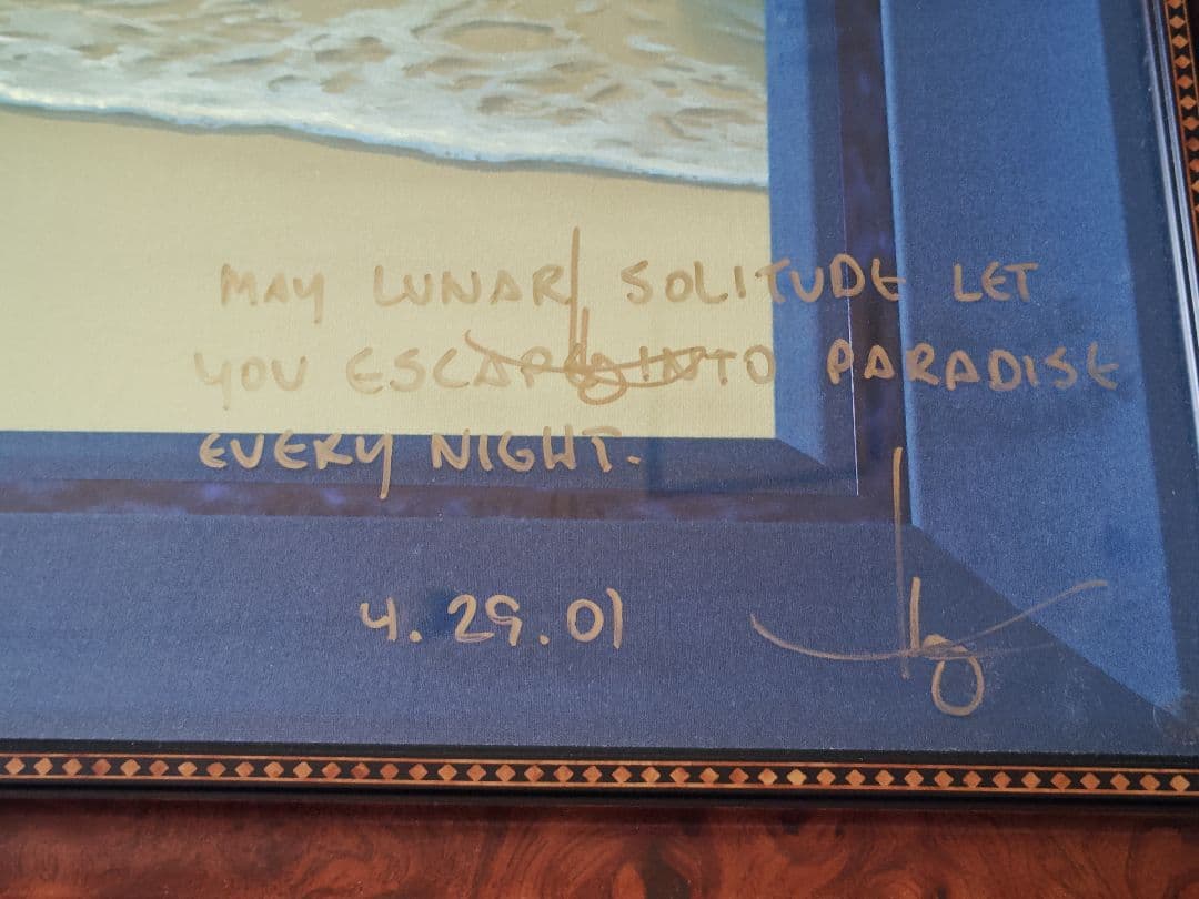 ジョン アルホーグ　JOHN.AL.HOGUE、作品名LUNA SOLITUDE