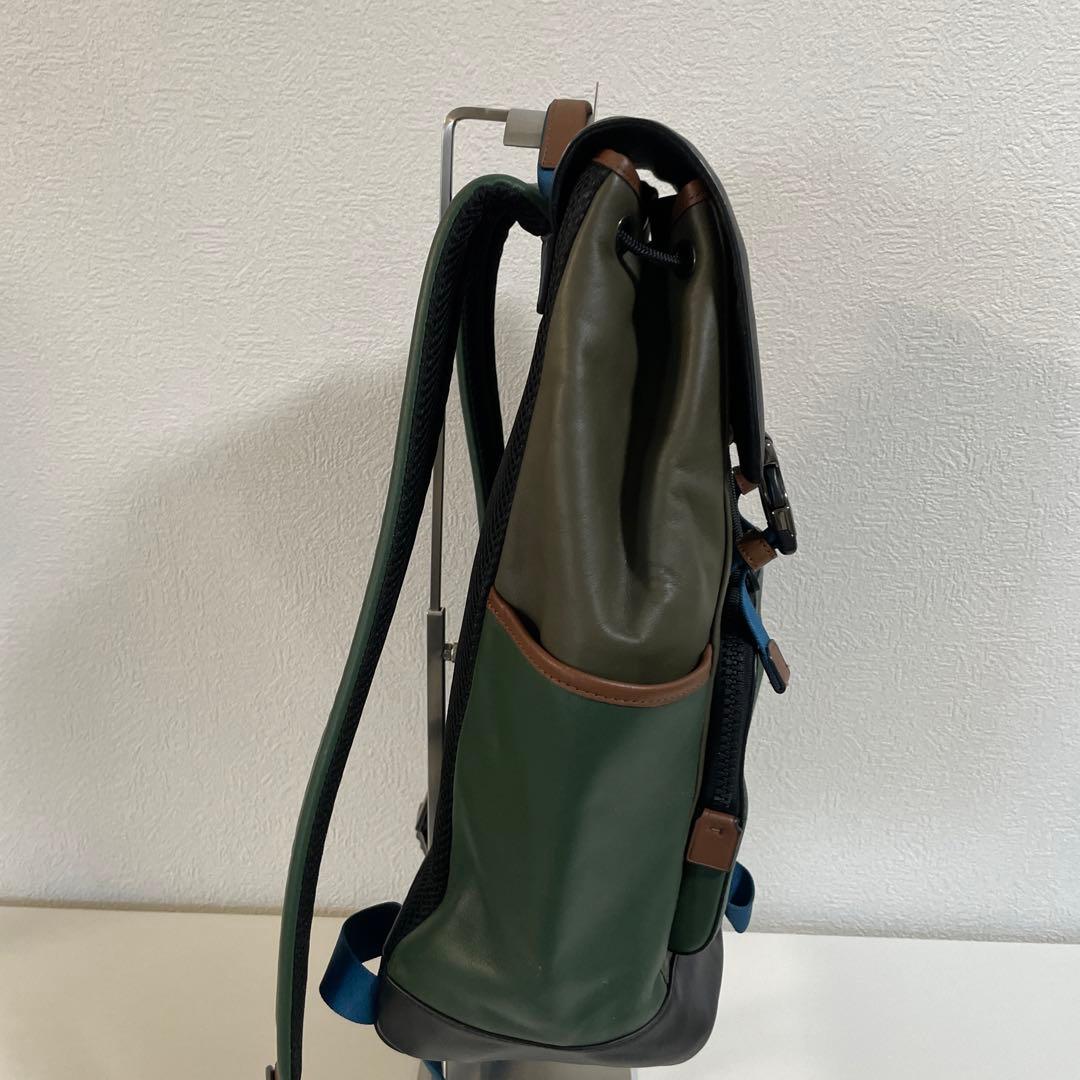 COACH バックパック グリーン/ブラック