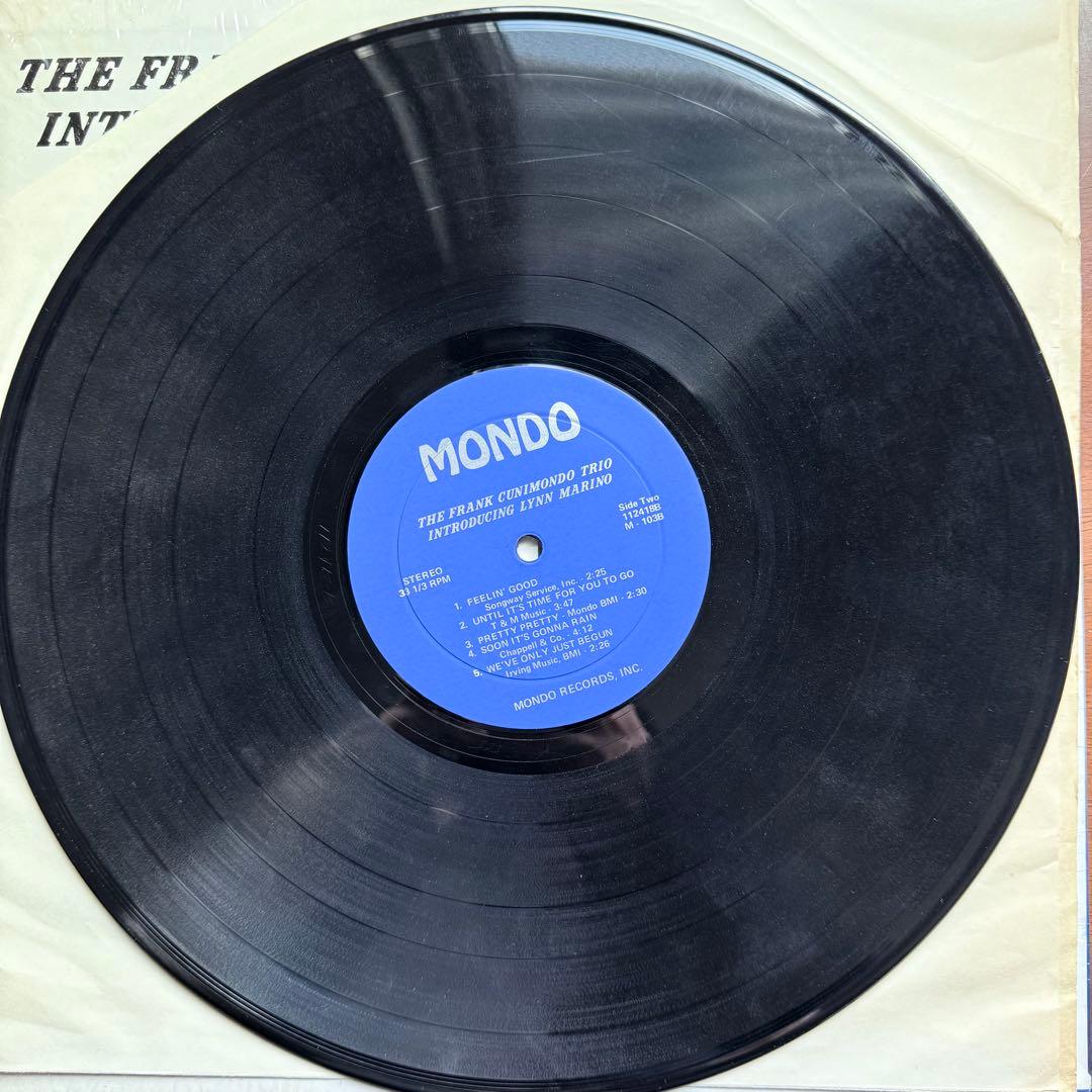 洋楽 FRANK CUNIMONDO TRIO Intro.Lynn Marino