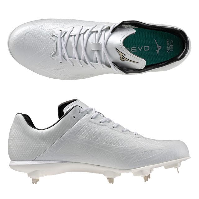 ミズノ 野球スパイク ライトレボエリート2 ワイド11GM241601 25.0