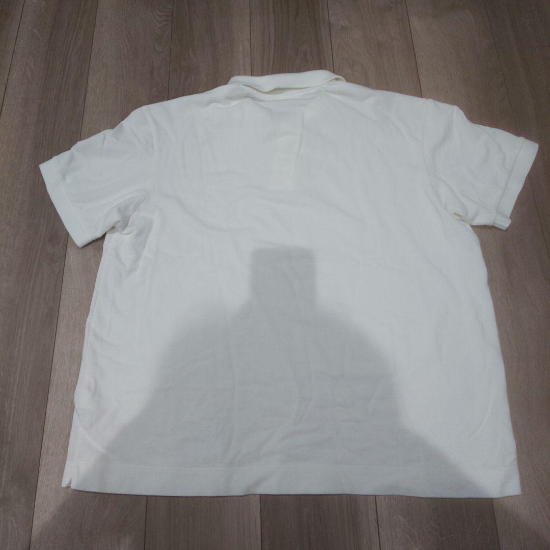 ラコステ タイムライン ポロシャツ ホワイト 貴重サイズ