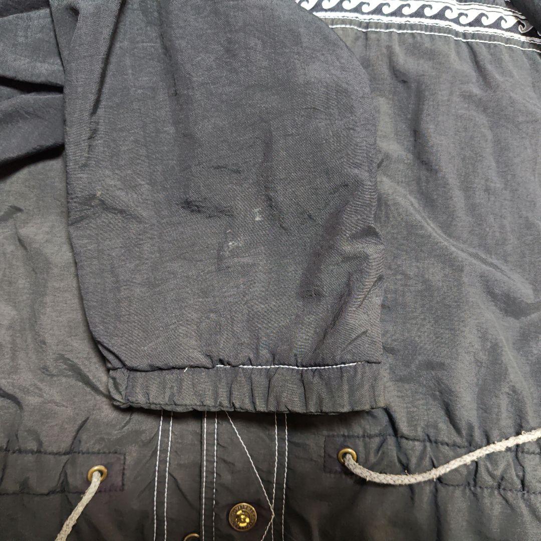 90s ビラボン インディゴダック × ナイロン リバーシブルジャケット