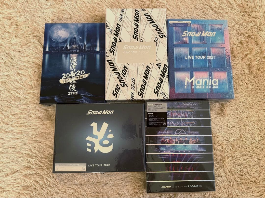 【1/4まで値下げ】 Man DVD 5枚セット