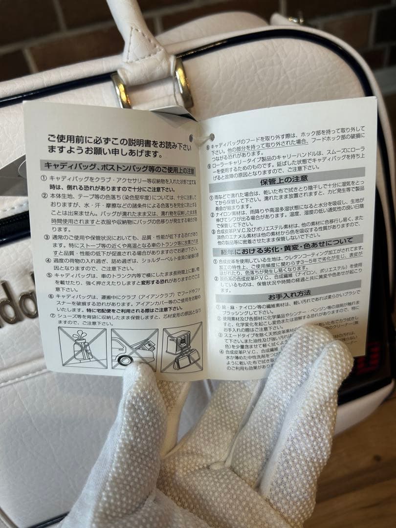 アダバット adabat ゴルフ用　ボストンバッグ