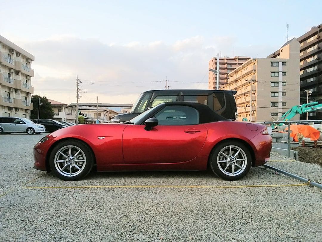 ④ NDロードスター　NR-A 純正ホイール　純正アルミホイール　D