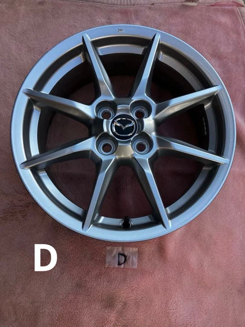 ④ NDロードスター　NR-A 純正ホイール　純正アルミホイール　D