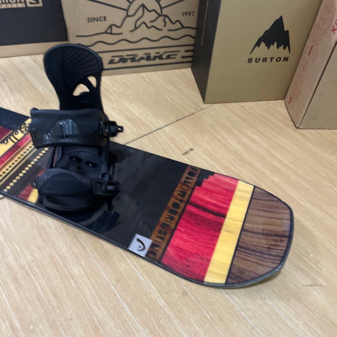 HEAD　ヘッド　美品　バイン付スノーボードセット　138㎝　キッズお勧め◎