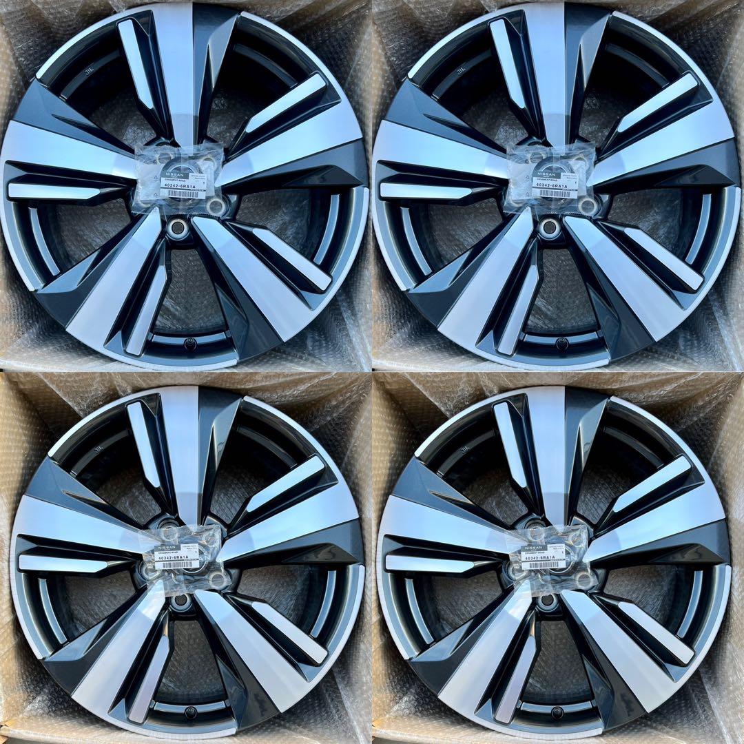 ほぼ新車外し◆日産 T33 エクストレイル G 純正ホイール19インチ4本セット