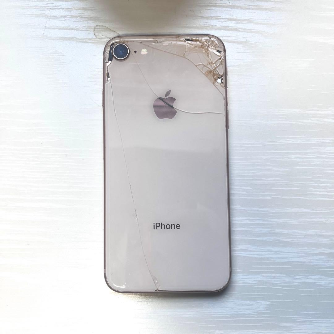 iPhone８　64gb ピンクゴールド 【動作確認 済み】