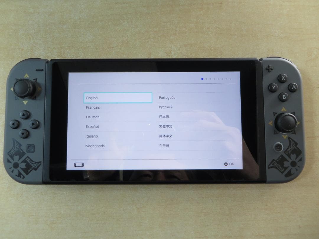 ニンテンドースイッチ本体　モンスターハンターライズSPエディション未使用