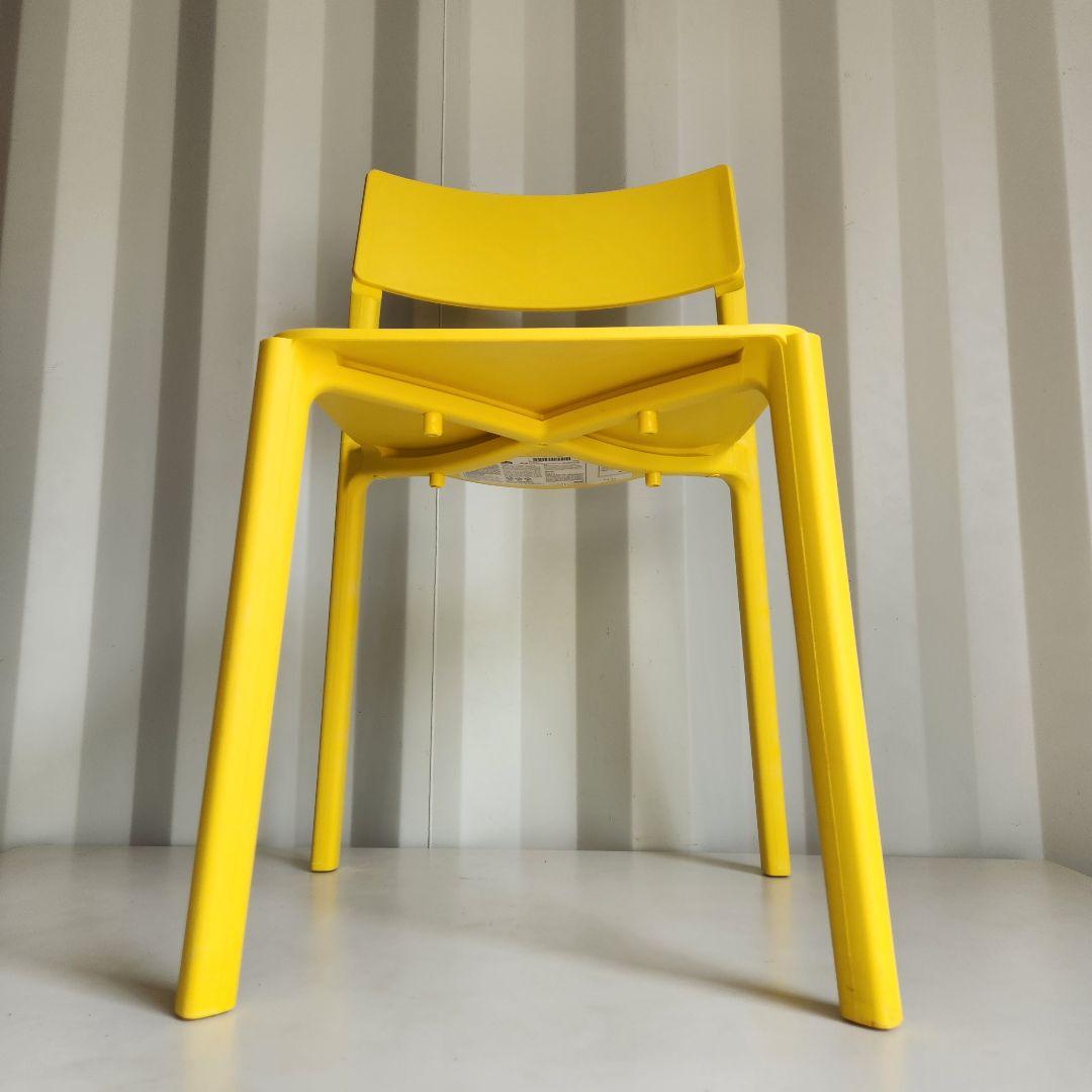 希少　廃盤　IKEA JANINGE ヤニンゲ スタッキングチェア　レトロポップ