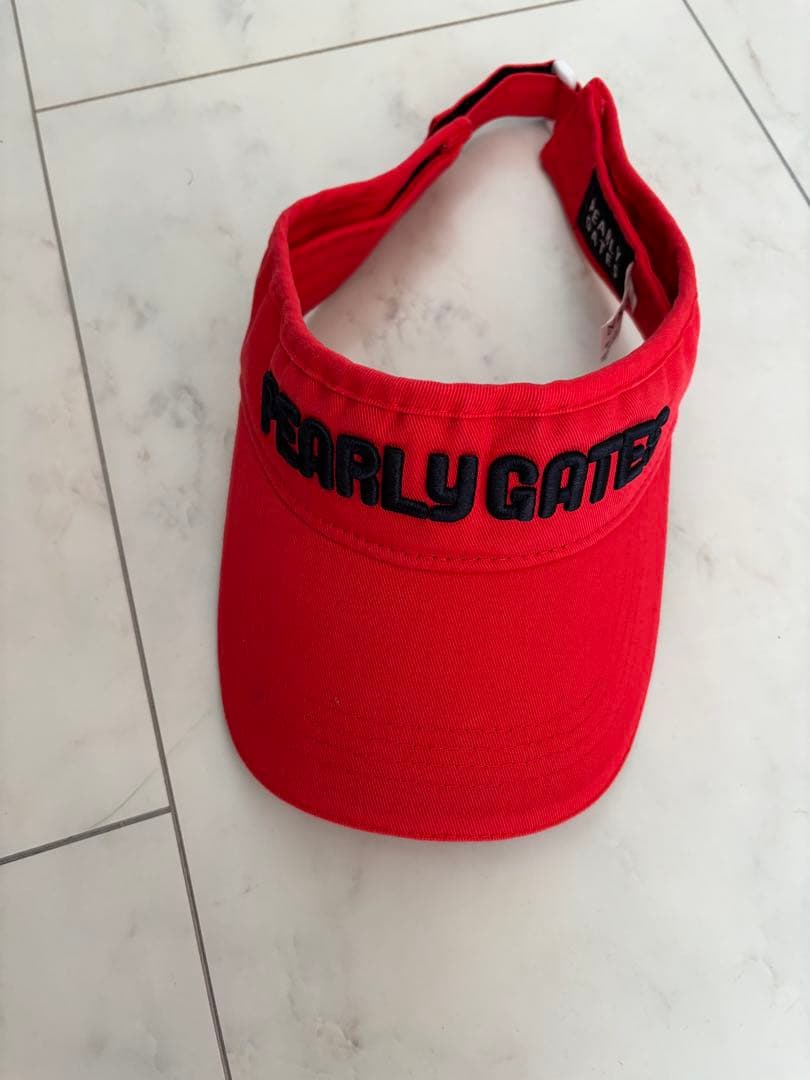 パーリーゲイツ　パーカー・裏起毛スカート・バイザー付き　セットアップ