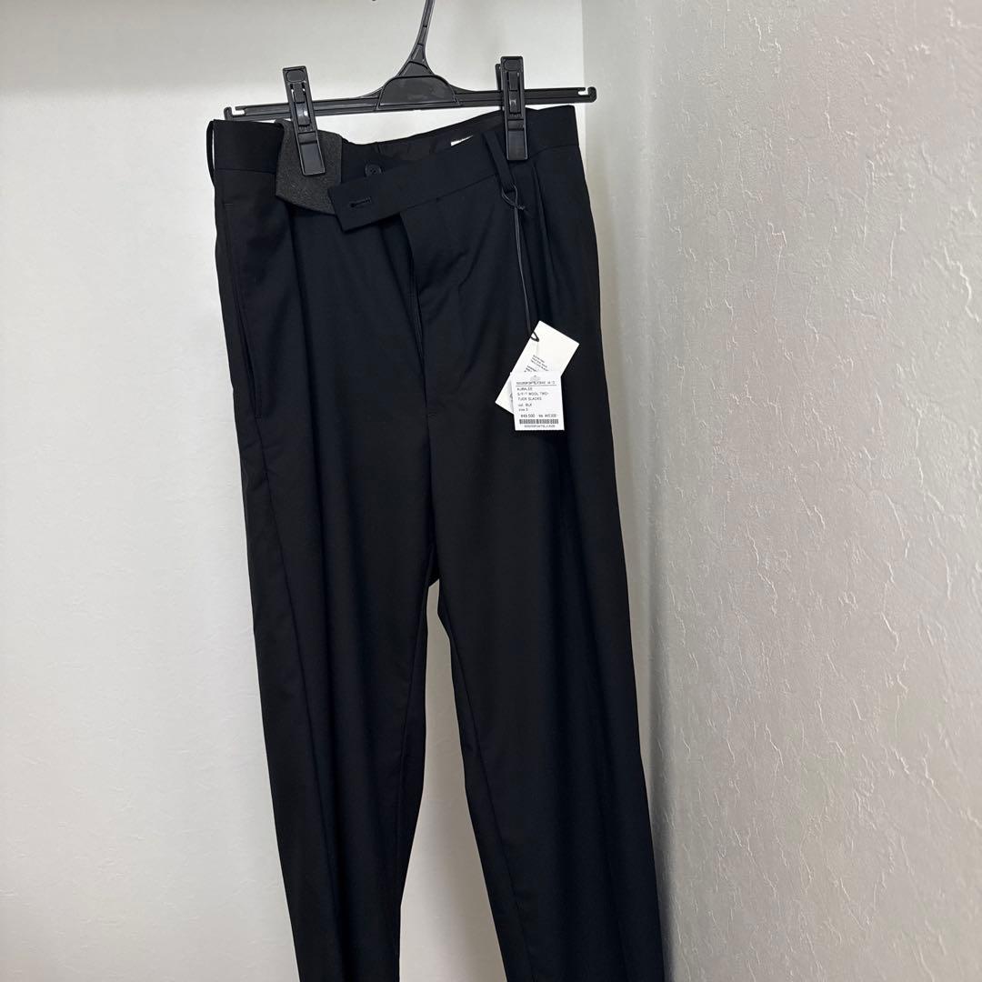 スーツ SUPER FINE TROPICAL WOOLTWO-TUCK SLACKS3