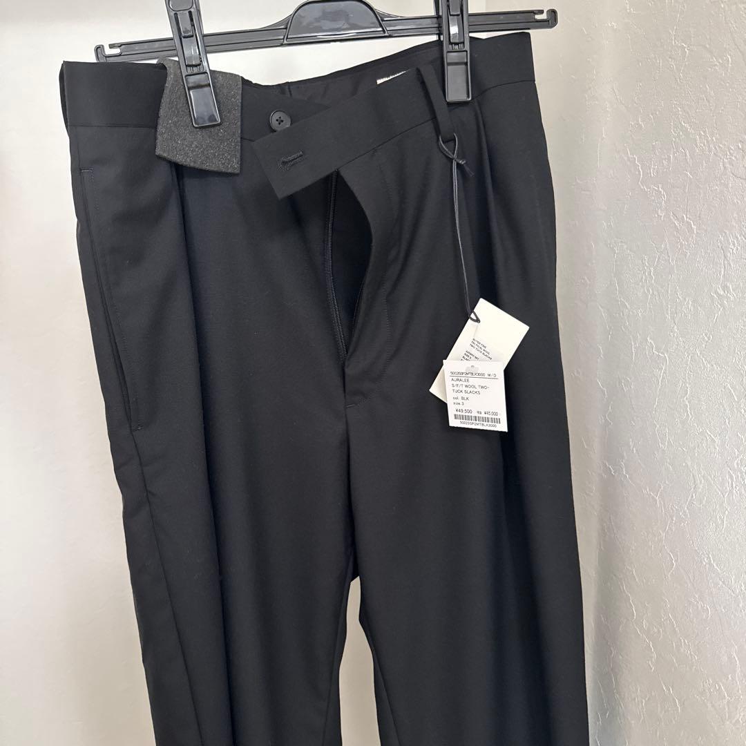 スーツ SUPER FINE TROPICAL WOOLTWO-TUCK SLACKS3