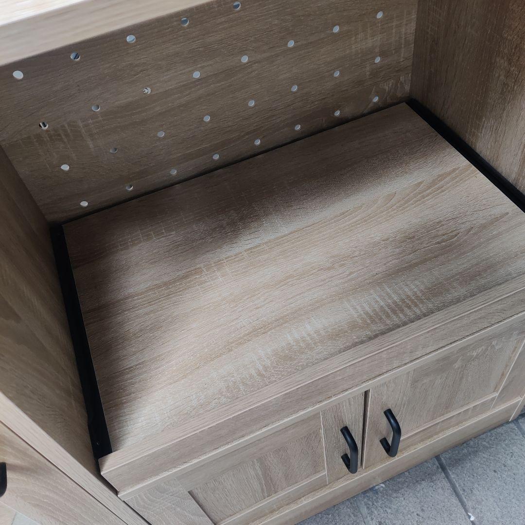 プラム 幅88 レンジ台 食器棚 コンパクト 大阪市内配送無料