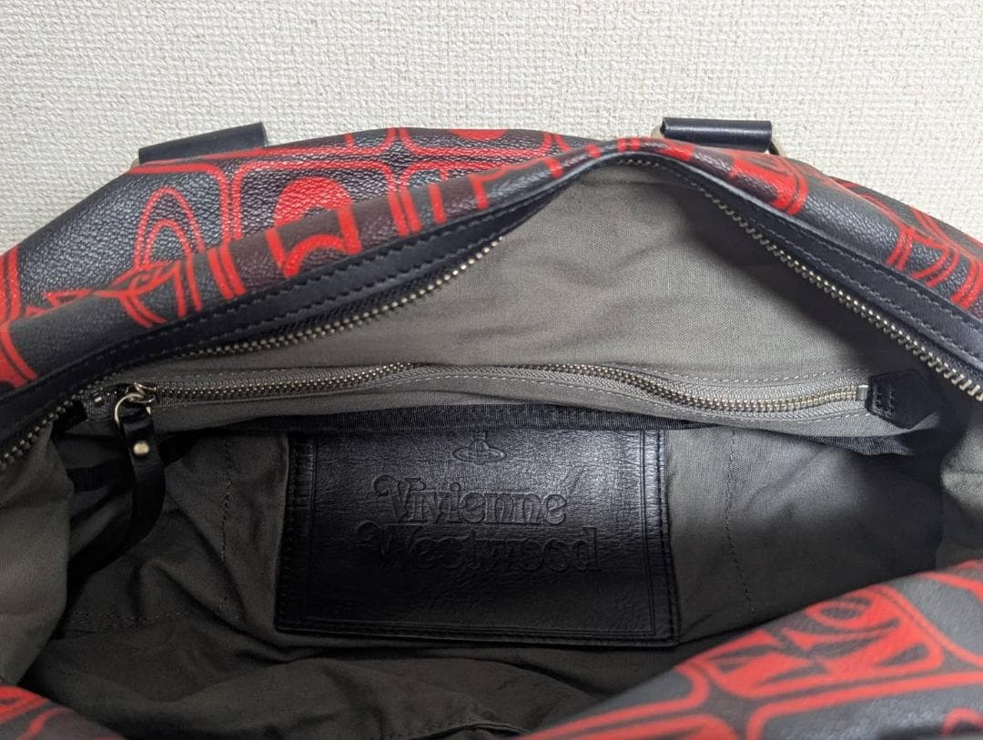 ☆早い者勝ち☆【美品】ヴィヴィアンウエストウッド ボストンバッグ オーブ 総柄