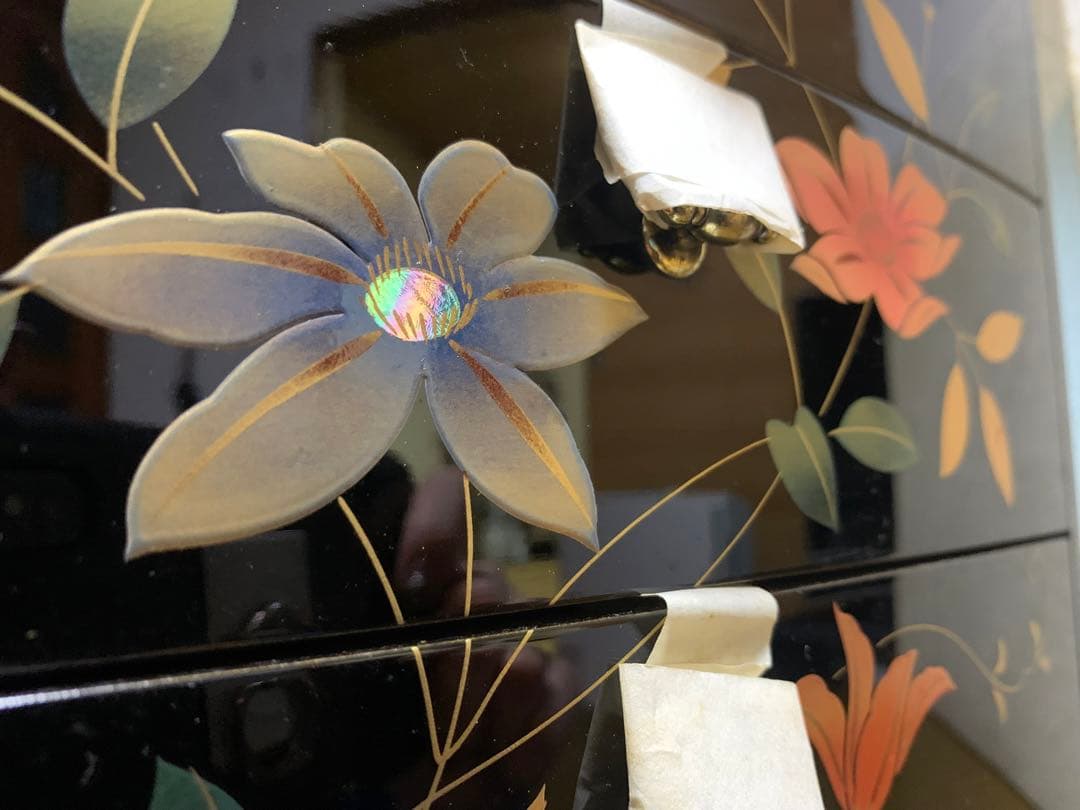 【未使用ですが長期保管】会津塗り　小引き出し