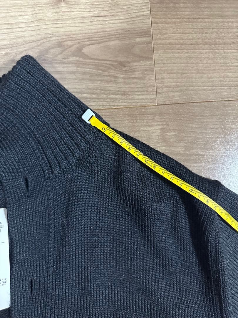 《美品》ZANONE チャコールグレー カーディガン サイズ52