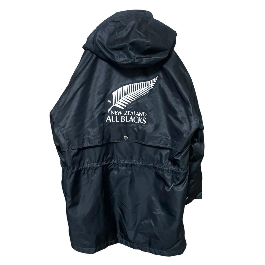 CANTERBURY × ALL BLACKS ベンチコート L バックプリント