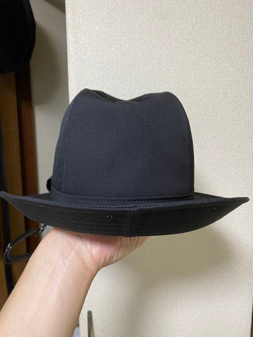 新品 yohji yamamoto pour homme フェドラハット