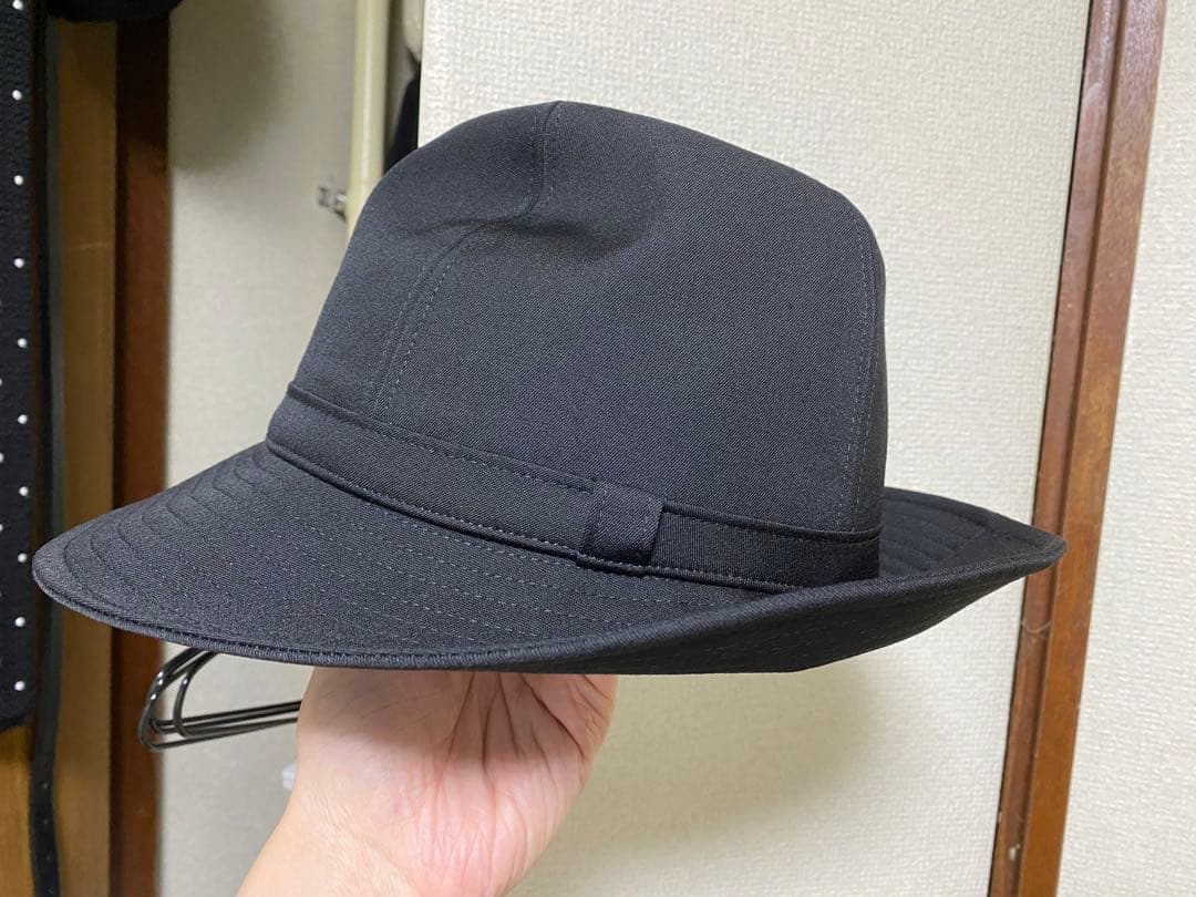 新品 yohji yamamoto pour homme フェドラハット