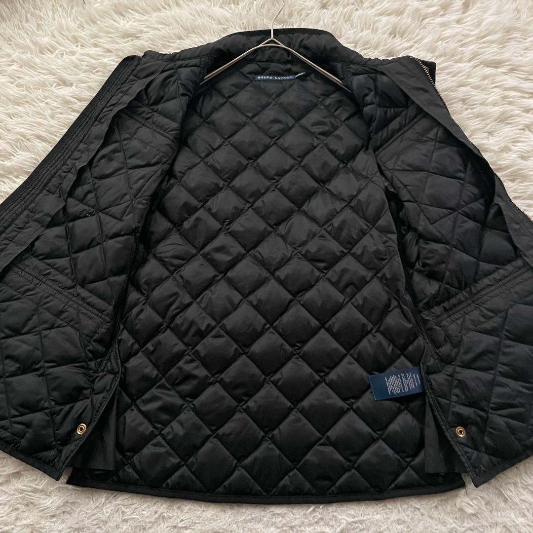 RALPH LAUREN キルティング　金ボタン　　ダウン　ベスト