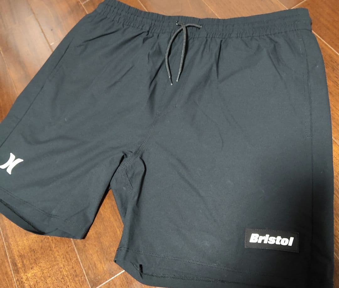 美品 ブラック Hurley × Bristol Mサイズ ショートパンツ