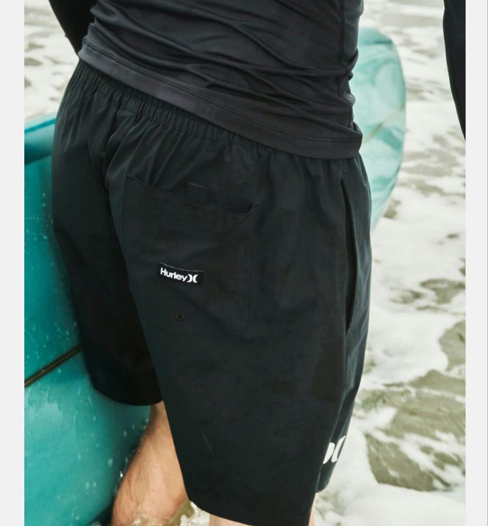 美品 ブラック Hurley × Bristol Mサイズ ショートパンツ