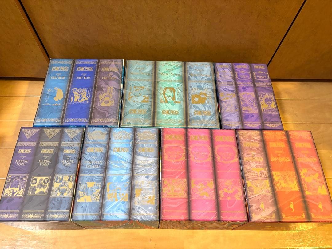 ワンピース全113巻セット 一部収納box付き