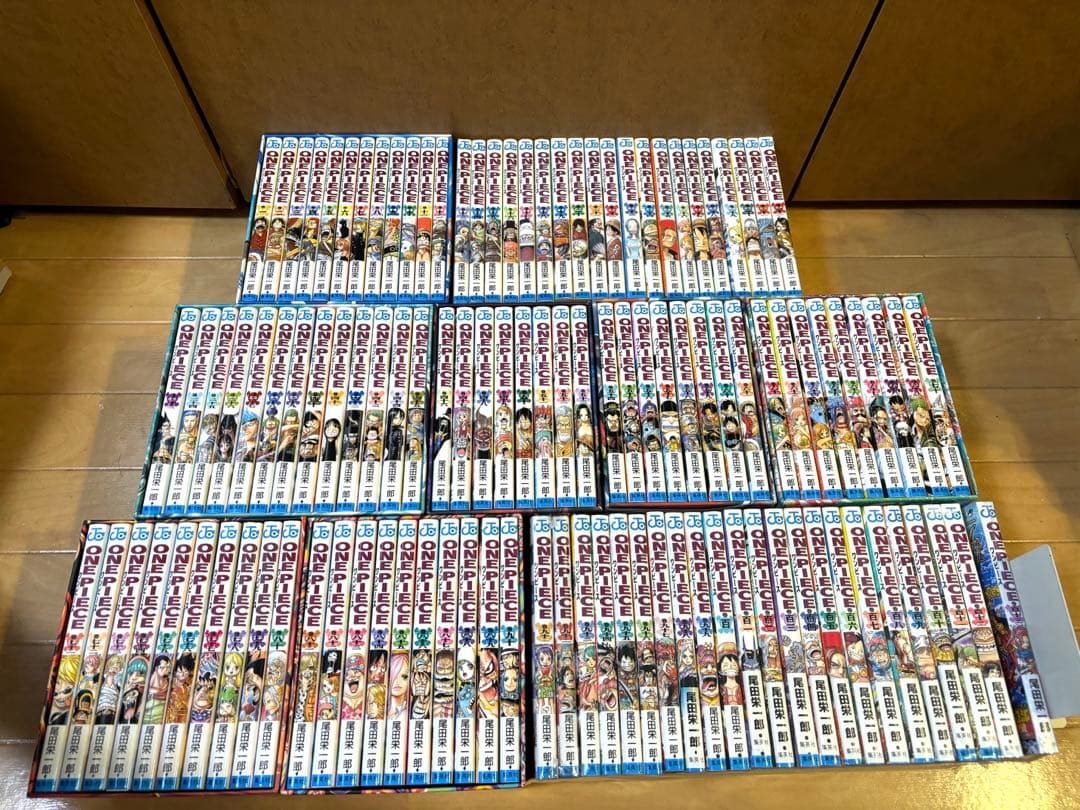 ワンピース全113巻セット 一部収納box付き
