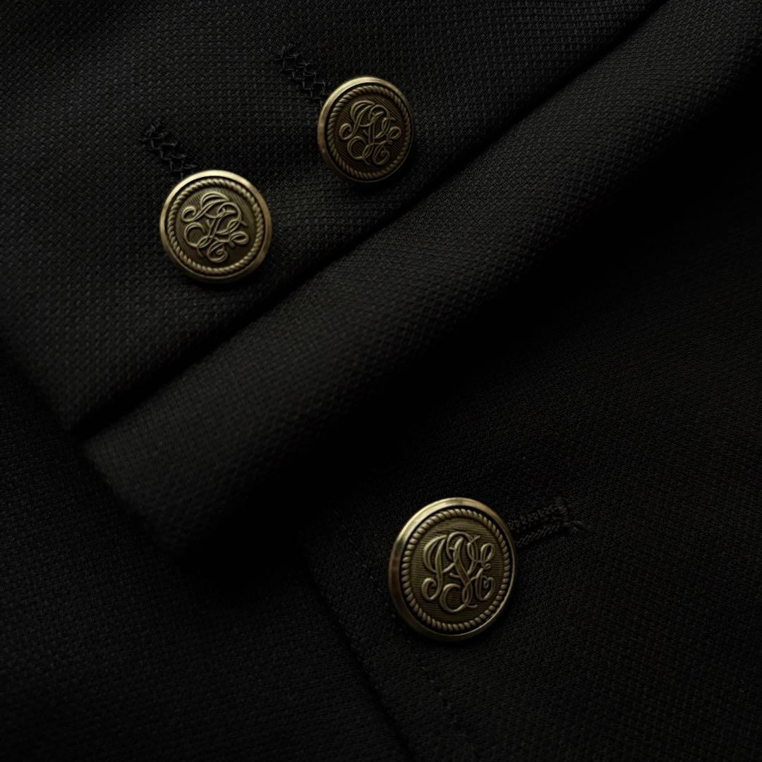 ★希少 Lサイズ★ J.PRESS 紺ブレ 銀ボタン 裏地ドット テーラード