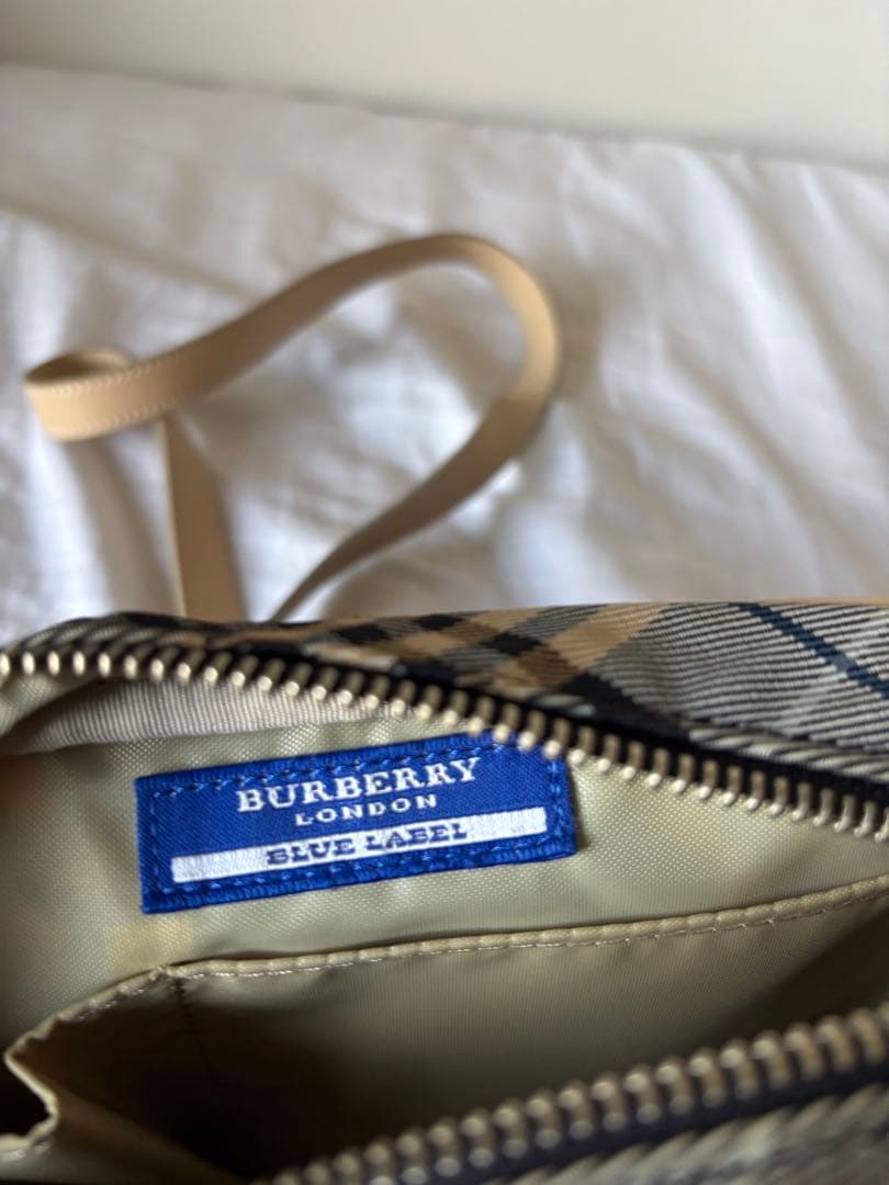 バーバリーブルーレーベル ショルダーバック ノバチェック burberry
