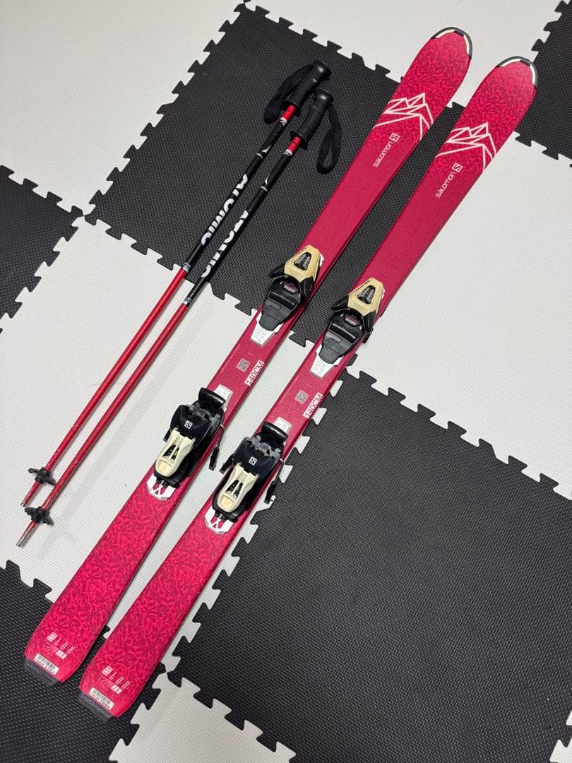 サロモン　スキー板　140㎝　QST LUX JR