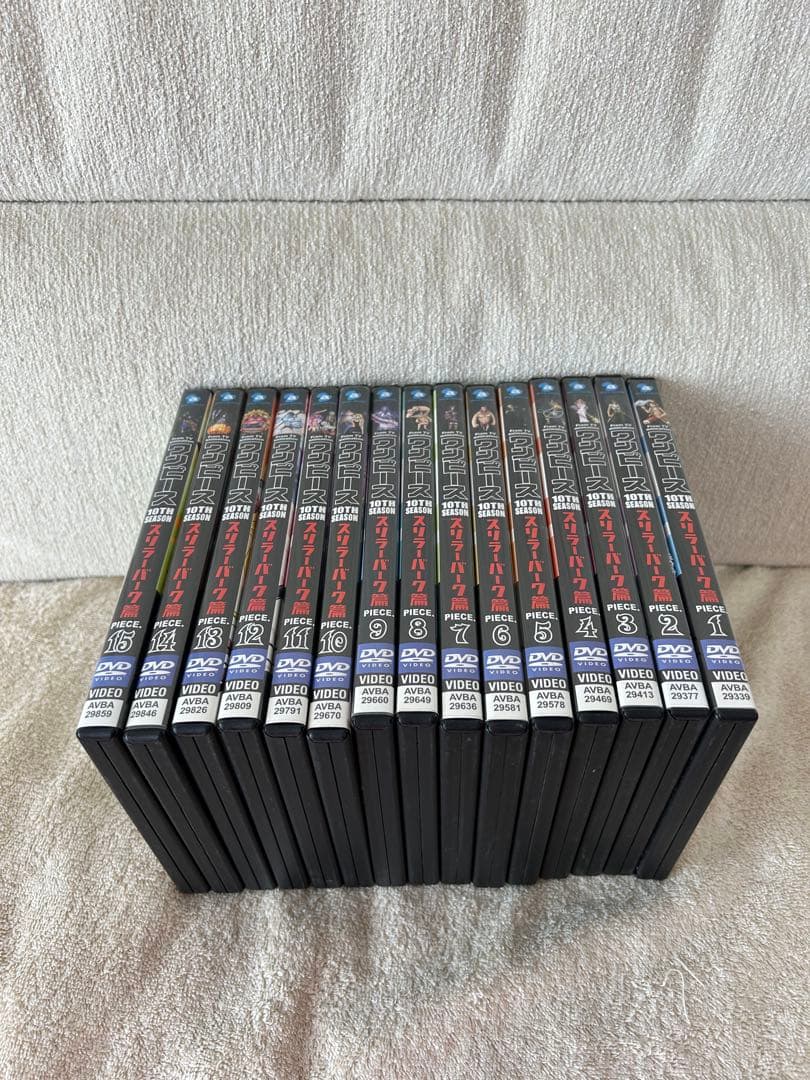 ONE PIECE DVD ワンピース　9TH～12TH 全46巻セット
