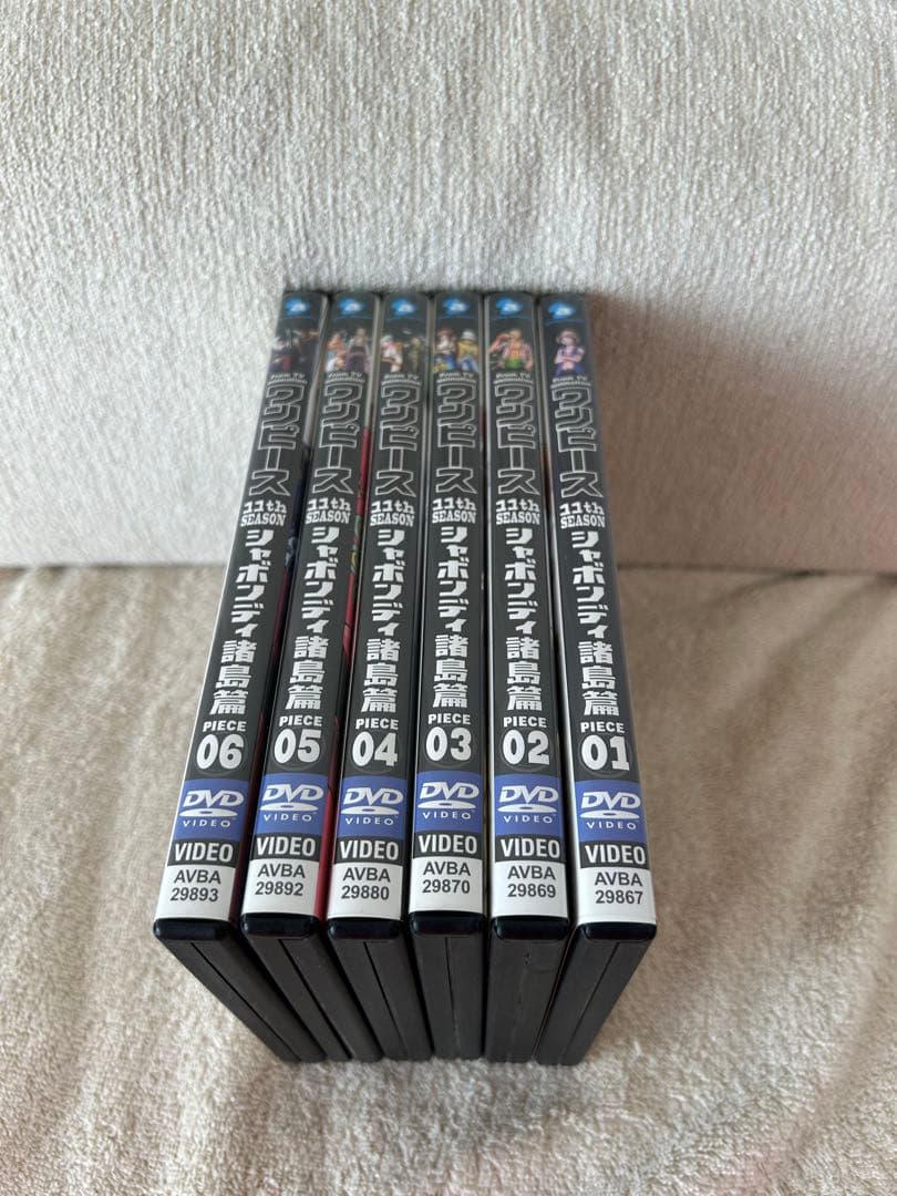 ONE PIECE DVD ワンピース　9TH～12TH 全46巻セット