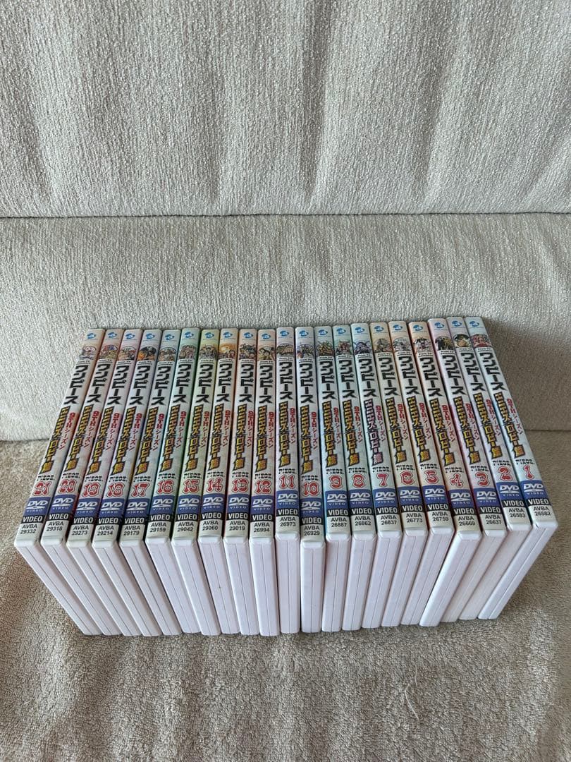 ONE PIECE DVD ワンピース　9TH～12TH 全46巻セット