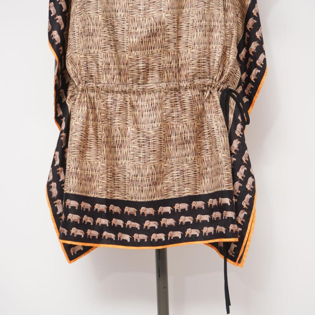 美品 ジムトンプソン エレファントバンダナチュニック サイズF*ED1148