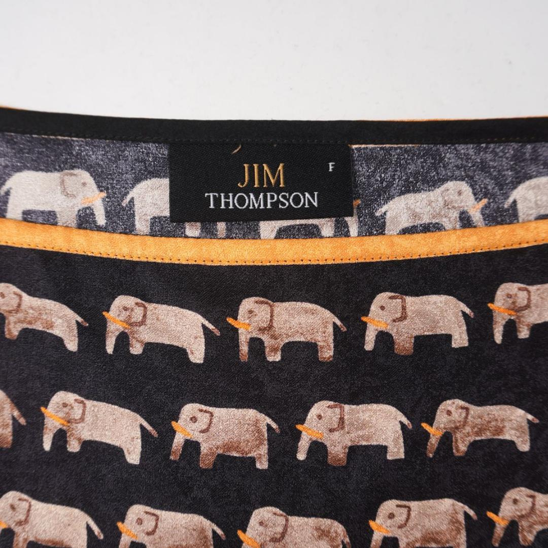 美品 ジムトンプソン エレファントバンダナチュニック サイズF*ED1148