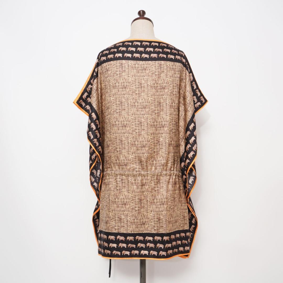 美品 ジムトンプソン エレファントバンダナチュニック サイズF*ED1148