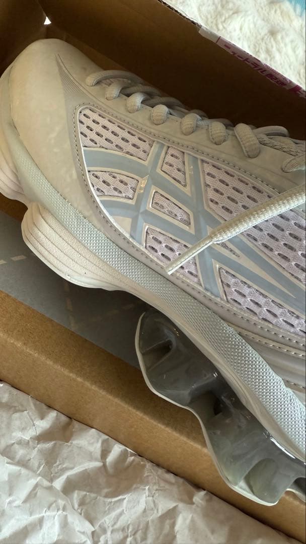 emmiコラボasics GEL-KI スニーカー ライトグレー