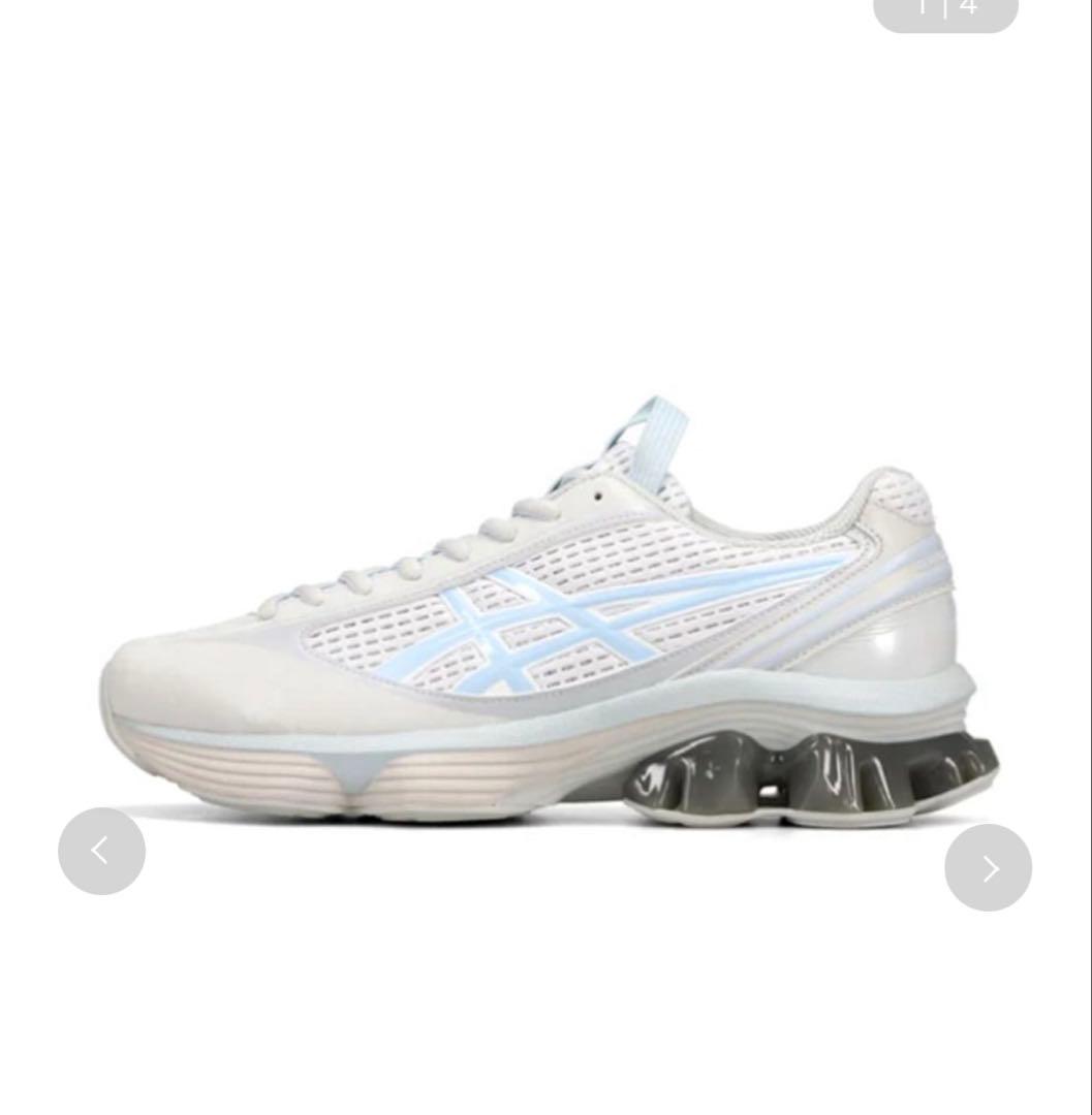 emmiコラボasics GEL-KI スニーカー ライトグレー