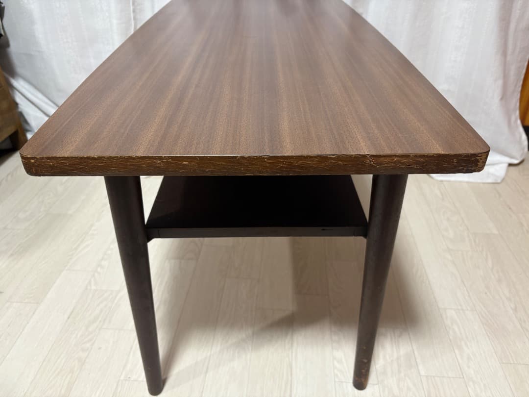 ポ*キ様 昭和レトロ　ローテーブル　座卓　ちゃぶ台　モニター台　木製　空間作り