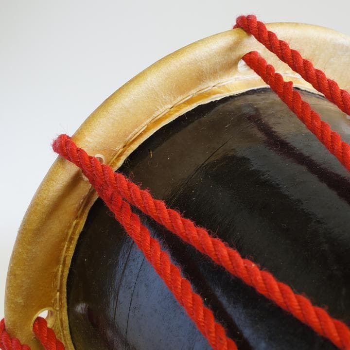 川田太鼓工房 ミニ桶太鼓 桶太鼓 和太鼓 ストラップ付き