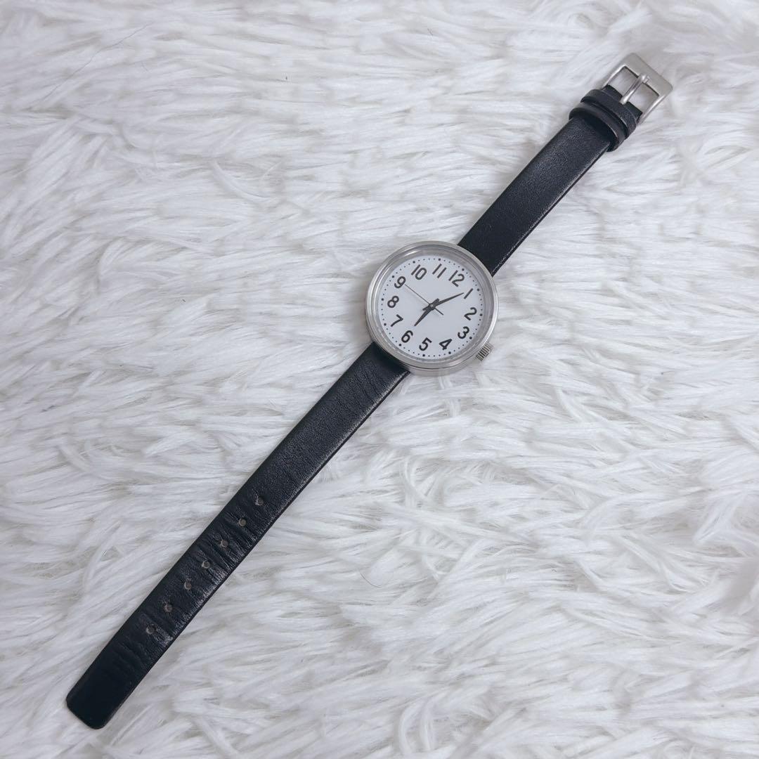 稼動品 廃盤 無印良品 公園の時計 腕時計 小 ソーラー