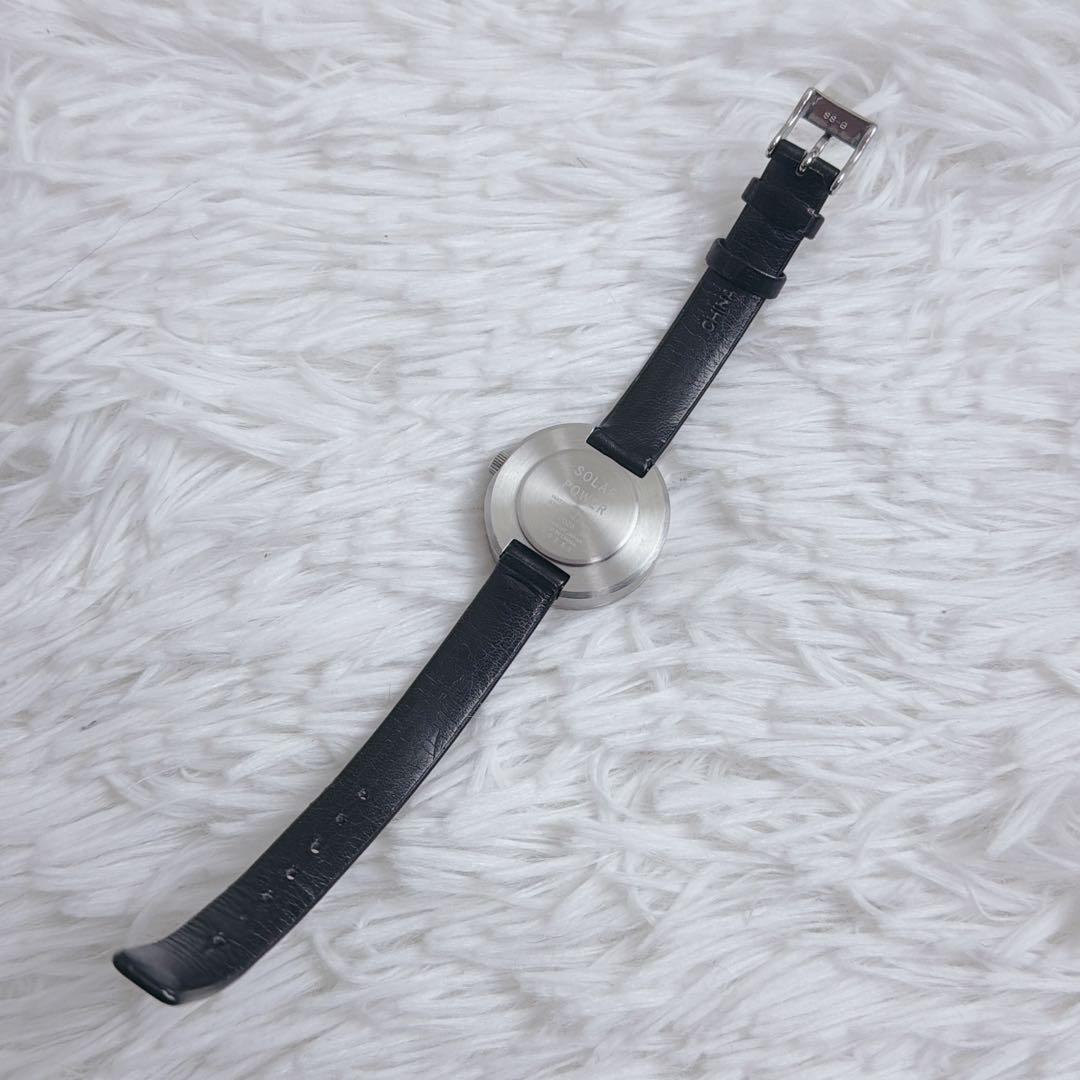 稼動品 廃盤 無印良品 公園の時計 腕時計 小 ソーラー