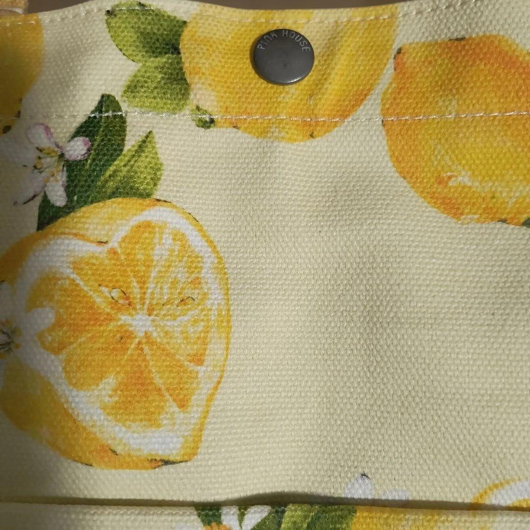 PINKHOUSE レモン柄 トートバッグ（新品、未使用、保管品）