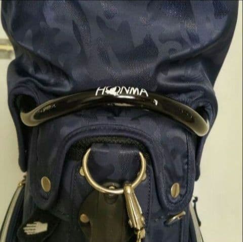 【10/31まで】ホンマゴルフ キャディバッグ キャスター付き ネイビー 迷彩柄