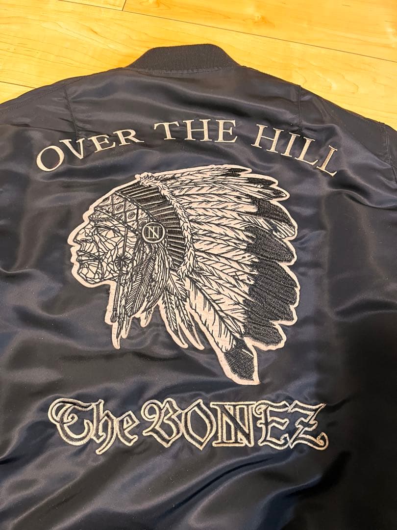 The BONEZ MA-1ジャケット ブラック限定333枚